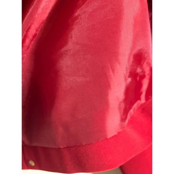 Dressbarn Workwear Retro Blazer 12 Red Office Classic Chic Preppy Old Money 80s - Picture 6 of 10